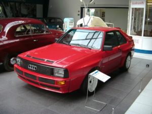 Audi Urquattro im EFA-Museum für Deutsche Automobilgeschichte in Amerang im Chiemgau