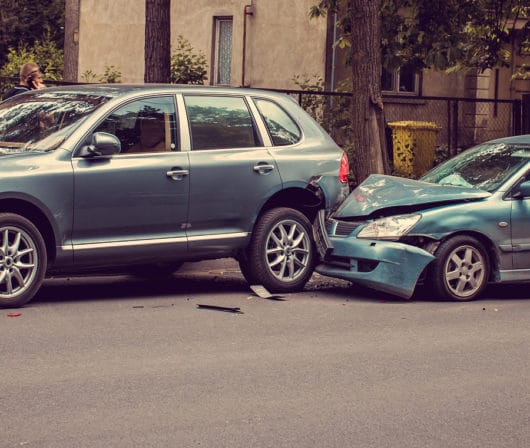 Aufschiebe Unfall - Haftungsverteilung