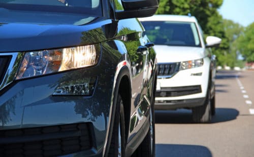 Verkehrsunfall - Alleinhaftung bei Spurwechsel